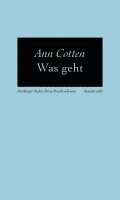 Ann Cotten - Was geht, Häftad