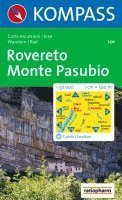 bokomslag KOMPASS Wanderkarte 101 Rovereto - Monte Pasubio 1:50.000