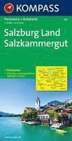 bokomslag KOMPASS Autokarte Salzburg Land, Salzkammergut 1:125.000