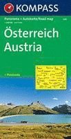 KOMPASS Autokarte Österreich, Austria 1:600.000 1