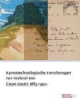 bokomslag Kunsttechnologische Forschungen Zur Malerei Von Cuno Amiet 1883-1914