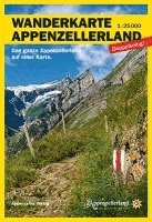 bokomslag Wanderkarte Appenzellerland 1:25000