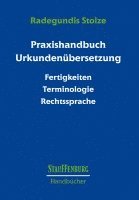 bokomslag Praxishandbuch Urkundenübersetzung