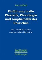 bokomslag Einführung in die Phonetik, Phonologie und Graphematik des Deutschen