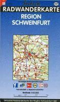 bokomslag Radkarte Region Schweinfurt 1 : 50 000