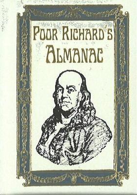 Benjamin Franklin - Poor Richard's Almanac Minibook - Limited Gilt-Edged Edition, Inbunden