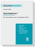 Grundwissen Sachenrecht I 1