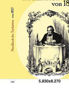 bokomslag Handbuch der Tischsitten von 1857