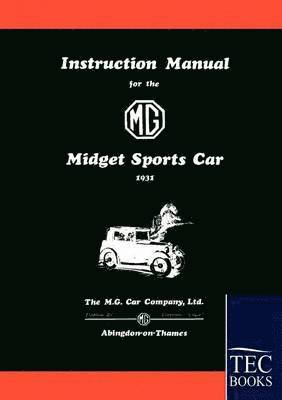 Instruction Manual for the MG Midget Sports Car 1