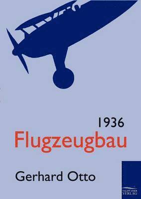 bokomslag Flugzeugbau 1936