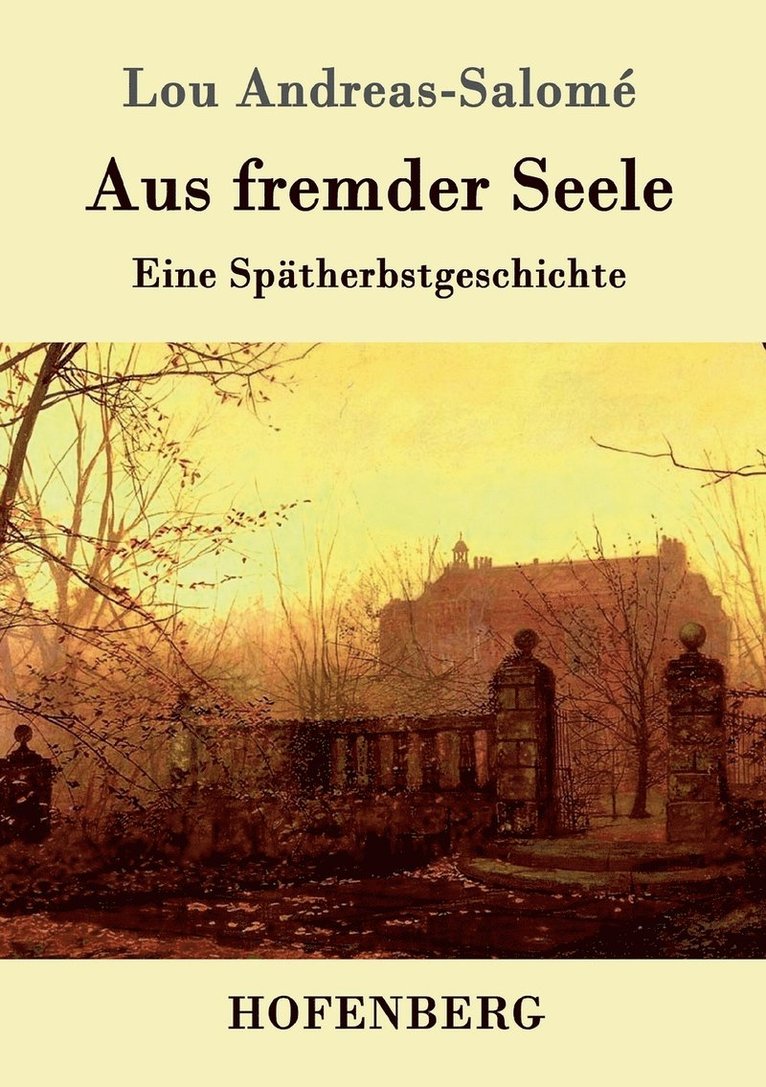 Aus fremder Seele 1