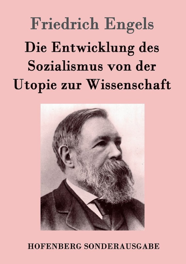 Die Entwicklung des Sozialismus von der Utopie zur Wissenschaft 1