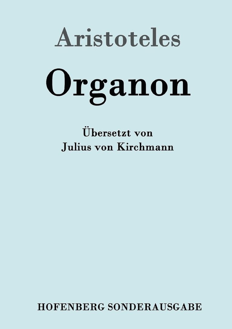 Organon 1