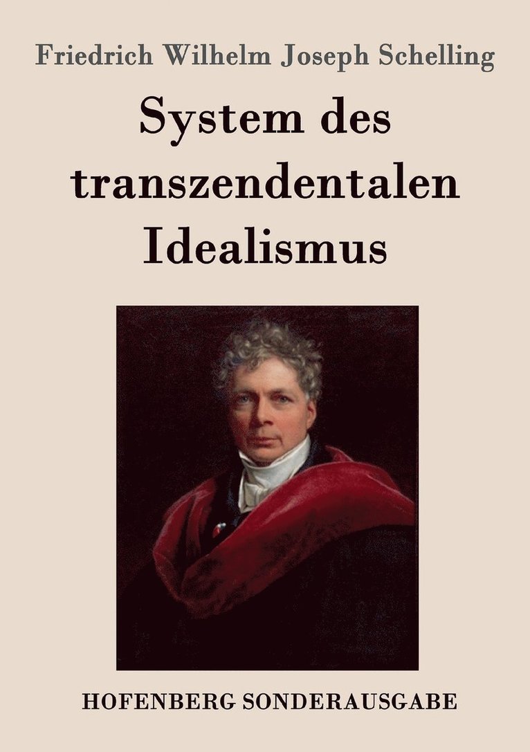 System des transzendentalen Idealismus 1