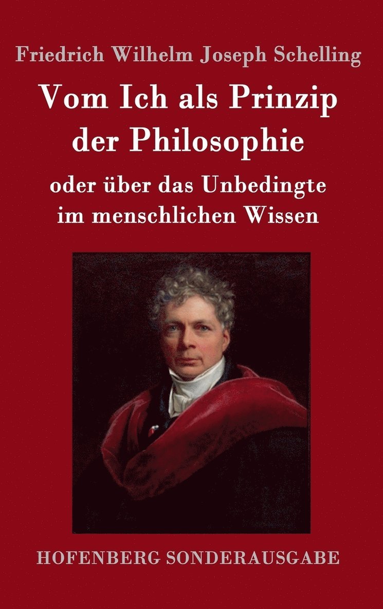 Vom Ich als Prinzip der Philosophie 1