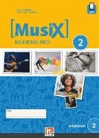 bokomslag MusiX 2 (Ausgabe ab 2019) Arbeitsheft 2 inkl. Helbling Media App