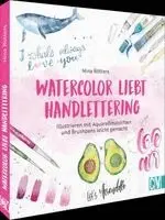Nina Rötters - Watercolor liebt Handlettering, Inbunden. Tillgänglighet: Lägg i varukorg