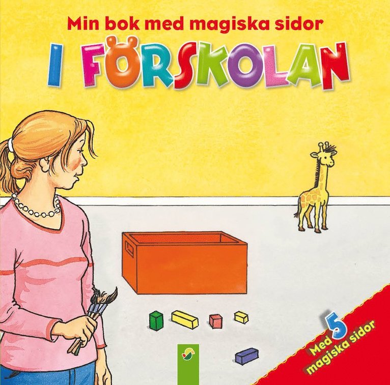 Min bok med magiska sidor. I förskolan