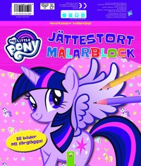 bokomslag My little pony : jättestort målarblock