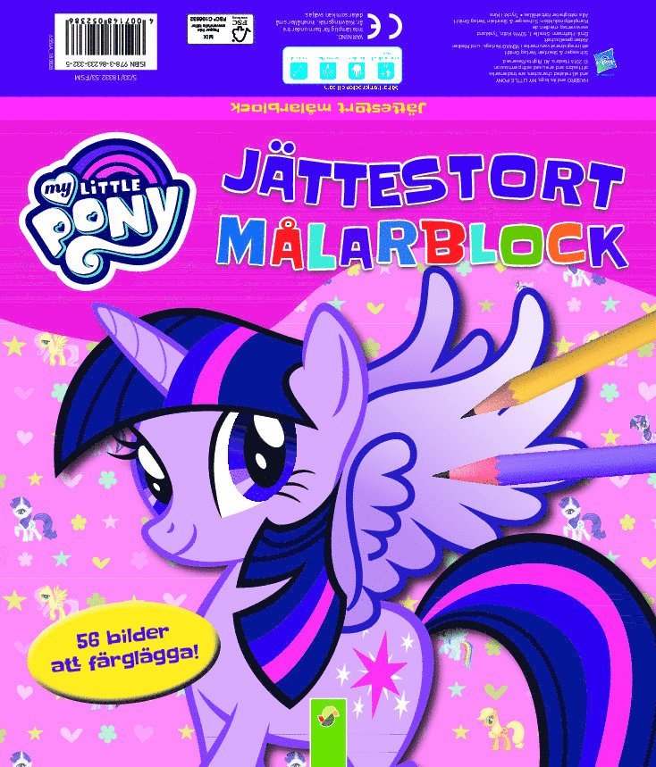 My little pony. Jättestort målarblock 1