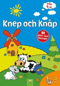 bokomslag Knep och knåp : 80 gåtor med lösningar (blå)