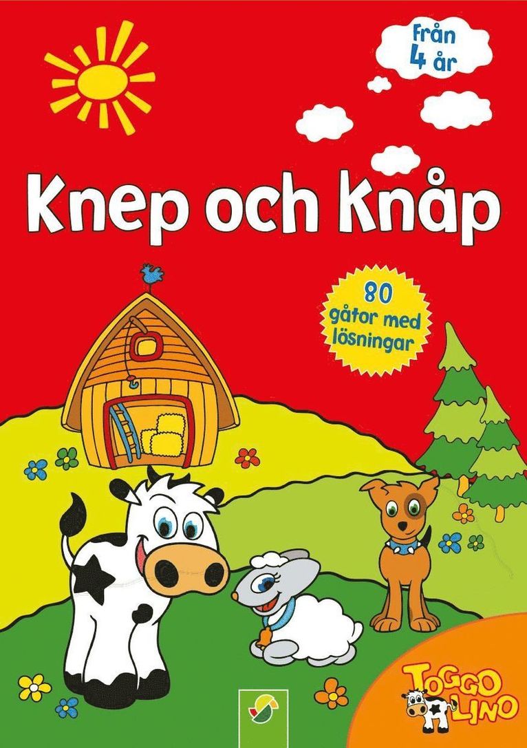 Knep och knåp : 80 gåtor med lösningar (röd) 1