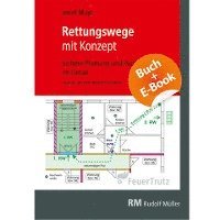 bokomslag Rettungswege mit Konzept mit E-Book (PDF)