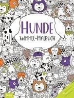 Hunde - Wimmel-Malbuch, Häftad