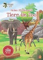 bokomslag Tiere unserer Erde. Meine Stickerwelt. Tiere im Zoo