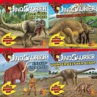 bokomslag Dinosaurier. Minibuch 4er-Set