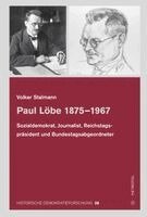 Volker Stalmann - Paul Löbe 1875-1967, Häftad