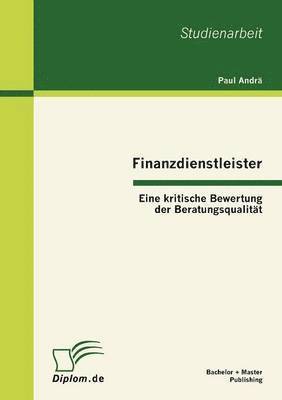 bokomslag Finanzdienstleister