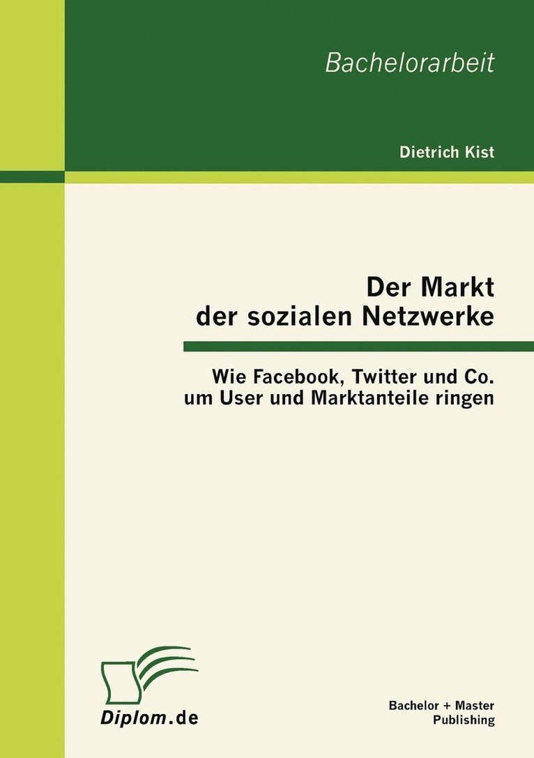 Der Markt der sozialen Netzwerke 1