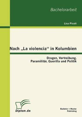 bokomslag Nach 'La violencia in Kolumbien