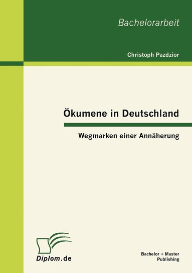 bokomslag OEkumene in Deutschland