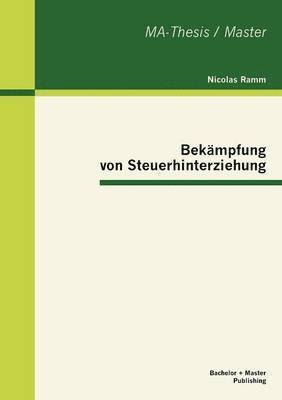 bokomslag Bekämpfung von Steuerhinterziehung