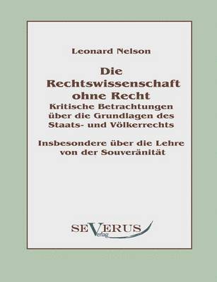 Rechtswissenschaft ohne Recht