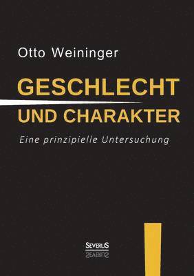 bokomslag Geschlecht und Charakter