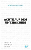 William Macdonald - Achte auf den Unterschie, Häftad