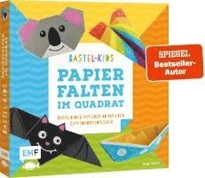 bokomslag Bastel-Kids - Papierfalten im Quadrat