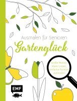 bokomslag Ausmalen für Senioren - Gartenglück