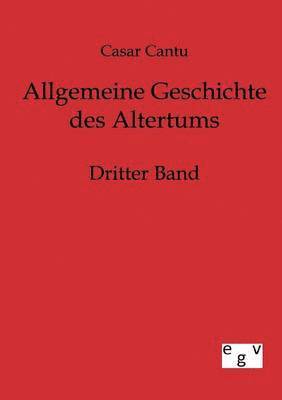 Allgemeine Geschichte des Altertums 1