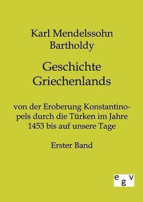 bokomslag Geschichte Griechenlands