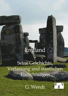 G Wendt - England, Häftad
