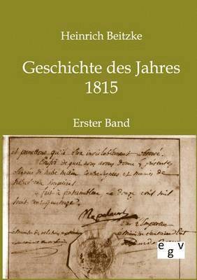 Geschichte des Jahres 1815