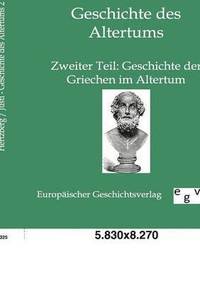 bokomslag Geschichte des Altertums