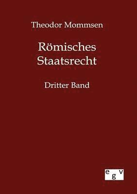 bokomslag Rmisches Staatsrecht