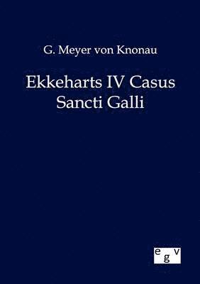 bokomslag Ekkeharts IV Casus Sancti Galli