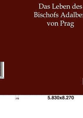 Leben des Bischofs Adalbert von Prag