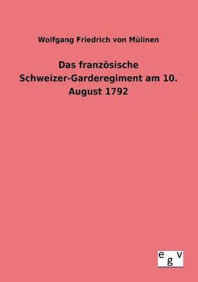 französische Schweizer-Garderegiment am 10. August 1792